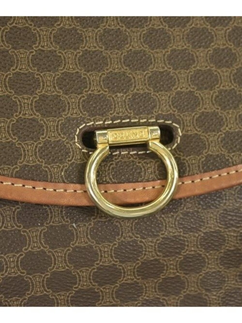 Celine Macadam Pattern Shoulder Bag - Picture 8 of 13